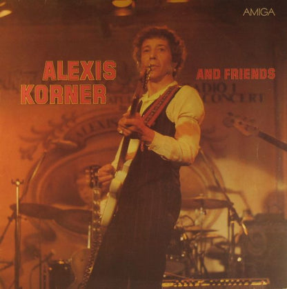 Alexis Korner : Alexis Korner And Friends (LP, Album, Red)