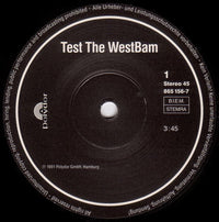 WestBam : Test The Westbam (7", Single, Ltd, Promo)