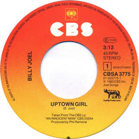 Billy Joel : Uptown Girl (7", Single)