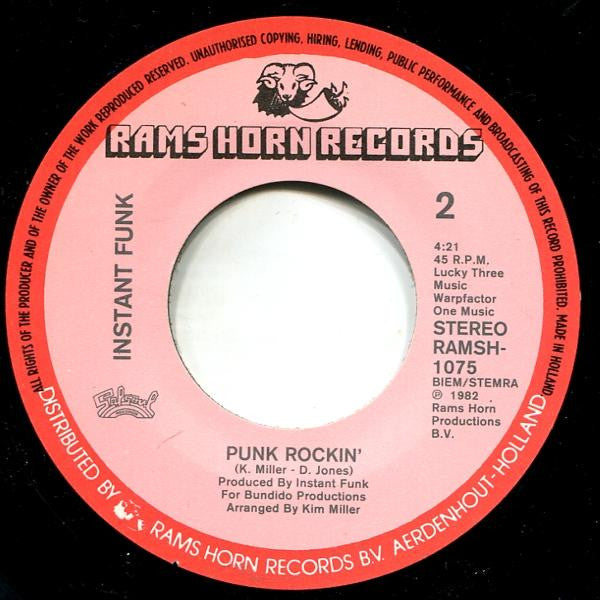 Instant Funk : Why Don't You Think About Me (7", Single)