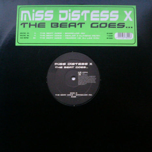 Miss Distess X : The Beat Goes... (12")