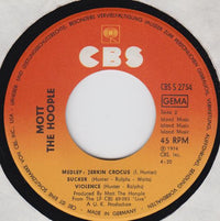 Mott The Hoople : Saturday Gig (7", Single)