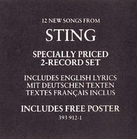 Sting : ...Nothing Like The Sun (2xLP, Album)