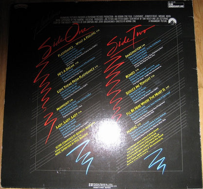 Various : Flashdance (Original Soundtrack From The Motion Picture) (LP, Album, Club)