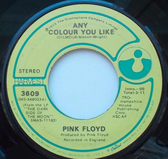 Pink Floyd : Money (7", Single, Win)