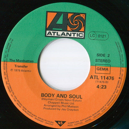The Manhattan Transfer : Twilight Zone - Twilight Tone (7", Single)