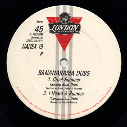Bananarama : Dubs (12", Promo)