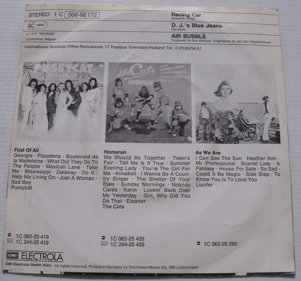 Air Bubble : Racing Car (7", Single)