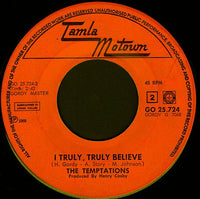 The Temptations : I Wish It Would Rain (7", Single)