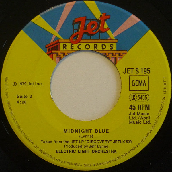 Electric Light Orchestra : All Over The World (7", Single)
