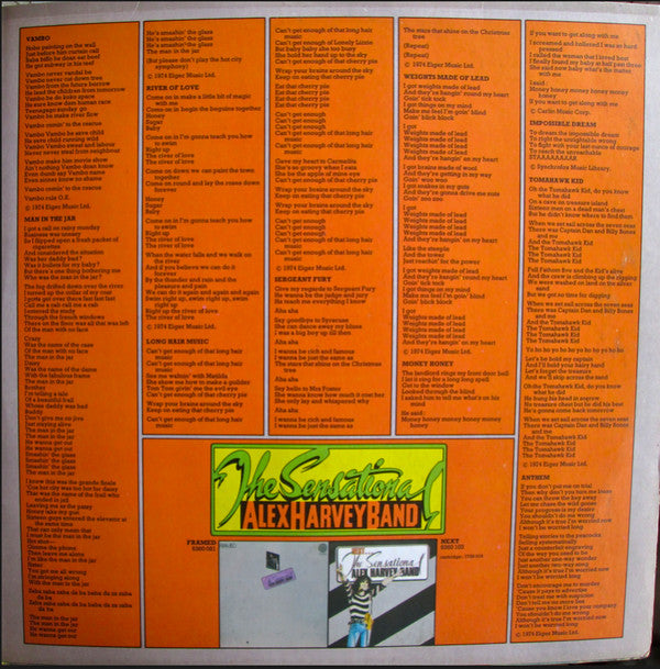 The Sensational Alex Harvey Band : The Impossible Dream (LP, Album)