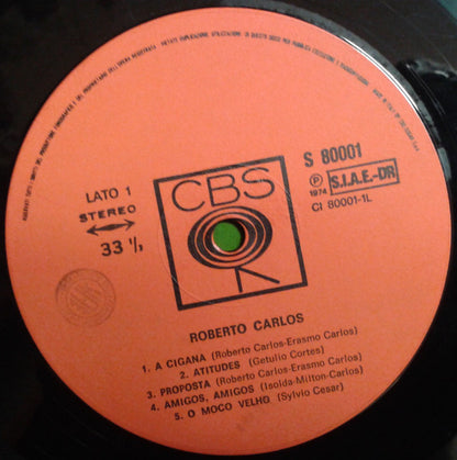 Roberto Carlos : Roberto Carlos (LP, Album)
