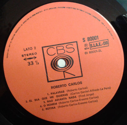 Roberto Carlos : Roberto Carlos (LP, Album)