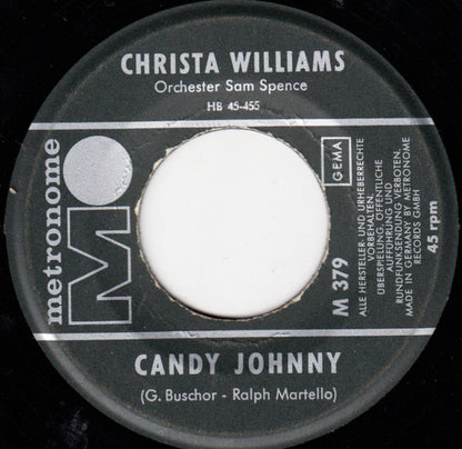Christa Williams : Es War Alles Nur Spiel (7", Single)