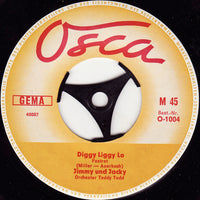 Jimmy Und Jacky : Diggy Liggy Lo / Choo-Choo-Tennessee-Eisenbahn (7", Single, Mono)