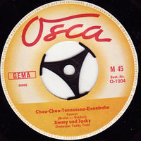 Jimmy Und Jacky : Diggy Liggy Lo / Choo-Choo-Tennessee-Eisenbahn (7", Single, Mono)