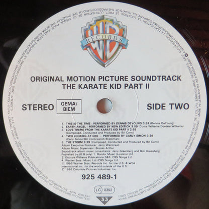 Various : The Karate Kid Part II (Original Motion Picture Soundtrack) (LP, Album)