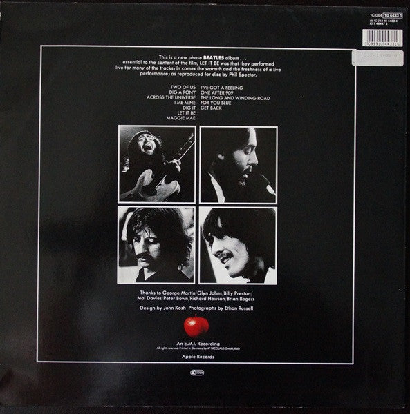 The Beatles : Let It Be (LP, Album, RE)
