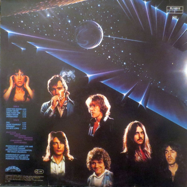 Jefferson Starship : Earth (LP, Album, Gat)