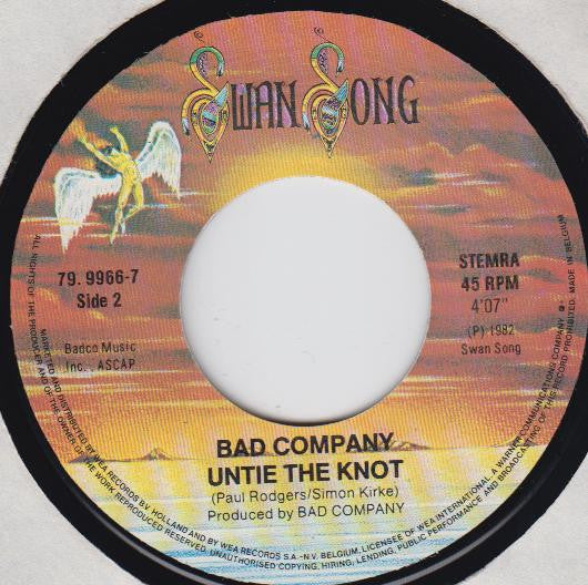 Bad Company (3) : Electricland (7", Single)
