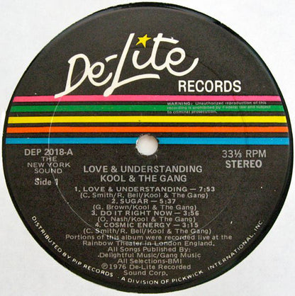 Kool & The Gang : Love & Understanding (LP, Album, Uni)
