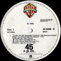 a-ha : Take On Me (Extended Version) (12", Maxi)