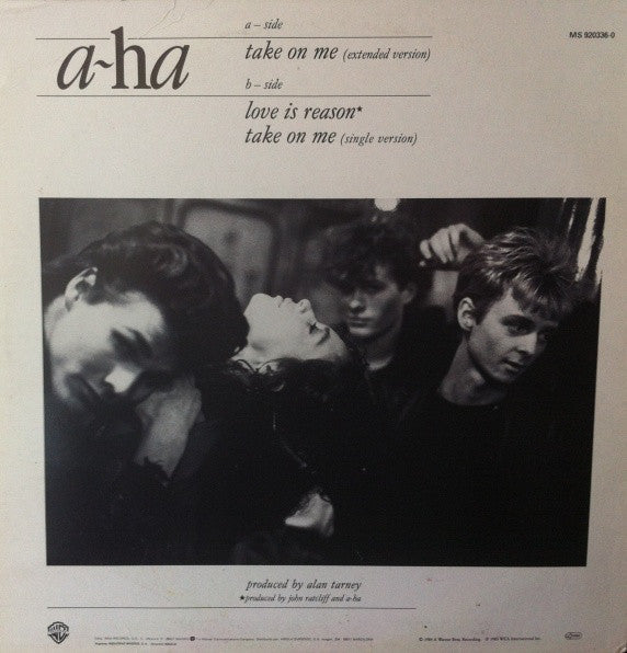 a-ha : Take On Me (Extended Version) (12", Maxi)