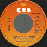 Nico Haak : Tausche Auto Gegen Pferd (7", Single)