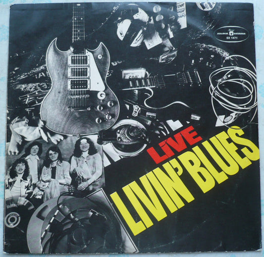Livin' Blues : Live Livin' Blues (LP, Album, Bla)