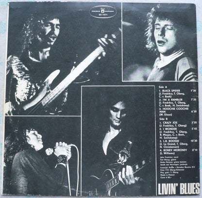 Livin' Blues : Live Livin' Blues (LP, Album, Bla)
