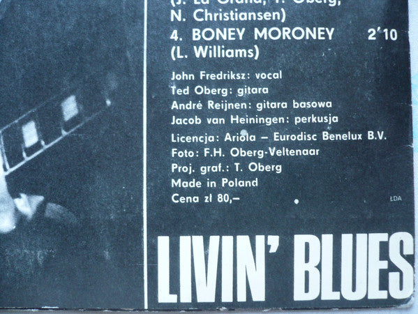 Livin' Blues : Live Livin' Blues (LP, Album, Bla)