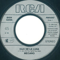 Mecano : Hijo De La Luna (7", Single)