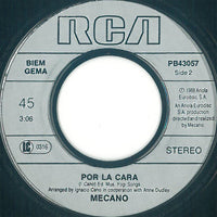 Mecano : Hijo De La Luna (7", Single)