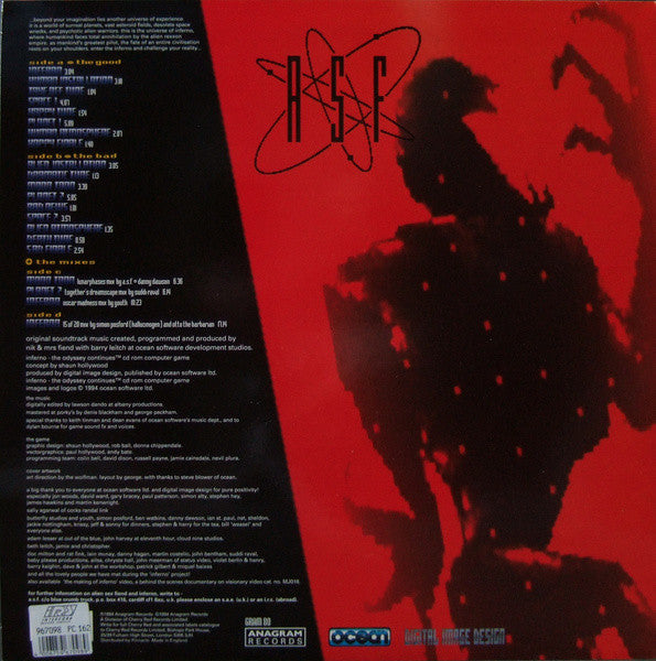 Alien Sex Fiend : Inferno (The Odyssey Continues™) (2xLP, Album)