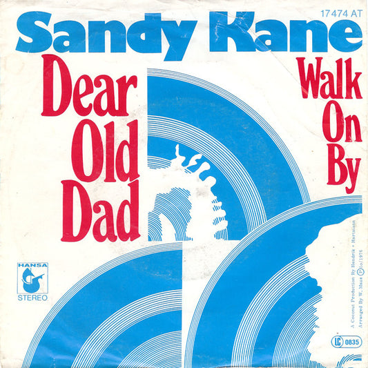 Sandy Kane : Dear Old Dad (7", Single)
