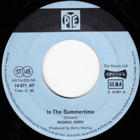 Mungo Jerry : In The Summertime (7", Single)