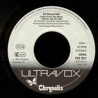 Ultravox : All Stood Still (7", Single)
