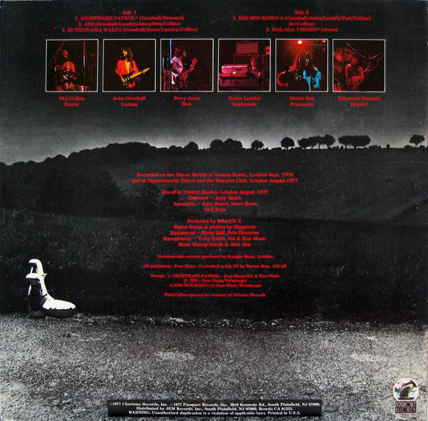 Brand X (3) : Livestock (LP, Album, RE, HUB)