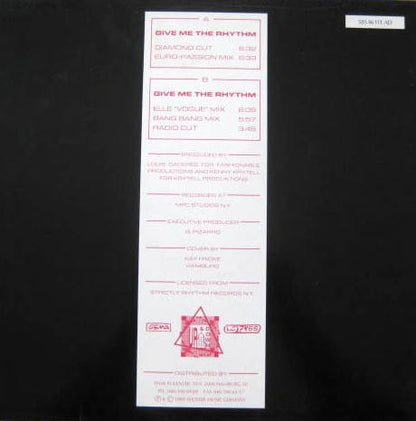 Desaraé Wild : Give Me The Rhythm (12", Maxi)