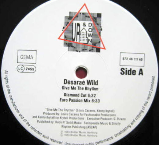 Desaraé Wild : Give Me The Rhythm (12", Maxi)