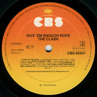 The Clash : Give 'Em Enough Rope (LP, Album, RE)