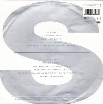 Sade : No Ordinary Love (7", Single)