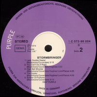Deep Purple : Stormbringer (LP, Album, RE)