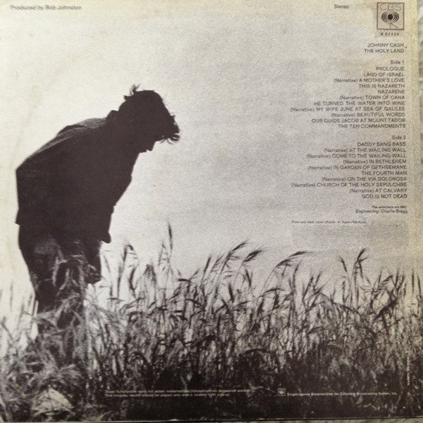 Johnny Cash : The Holy Land (LP, Album)