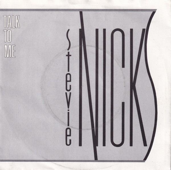Stevie Nicks : Talk To Me (7", Single)