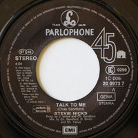 Stevie Nicks : Talk To Me (7", Single)