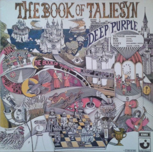 Deep Purple : The Book Of Taliesyn (LP, Album, RE, Gat)