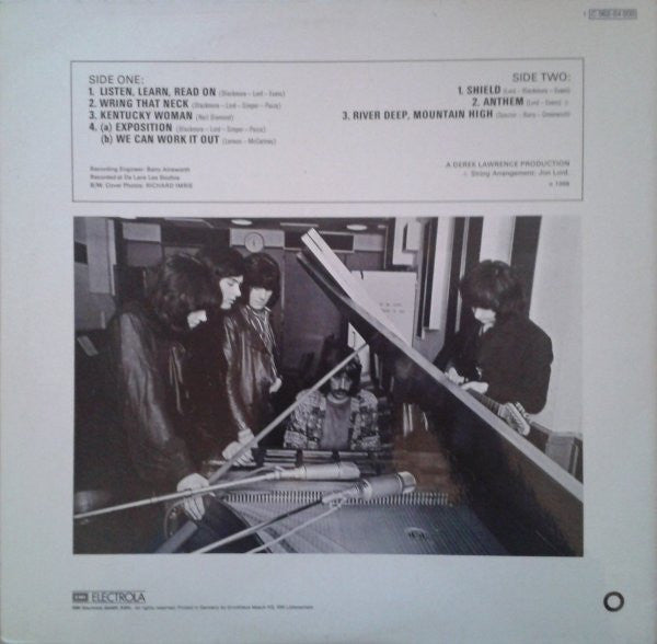 Deep Purple : The Book Of Taliesyn (LP, Album, RE, Gat)