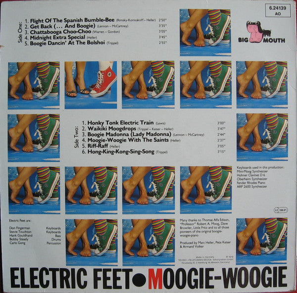 Electric Feet : Moogie-Woogie (LP, Album)