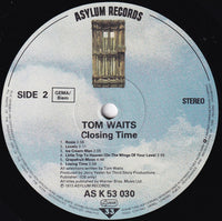 Tom Waits : Closing Time (LP, Album, RE)